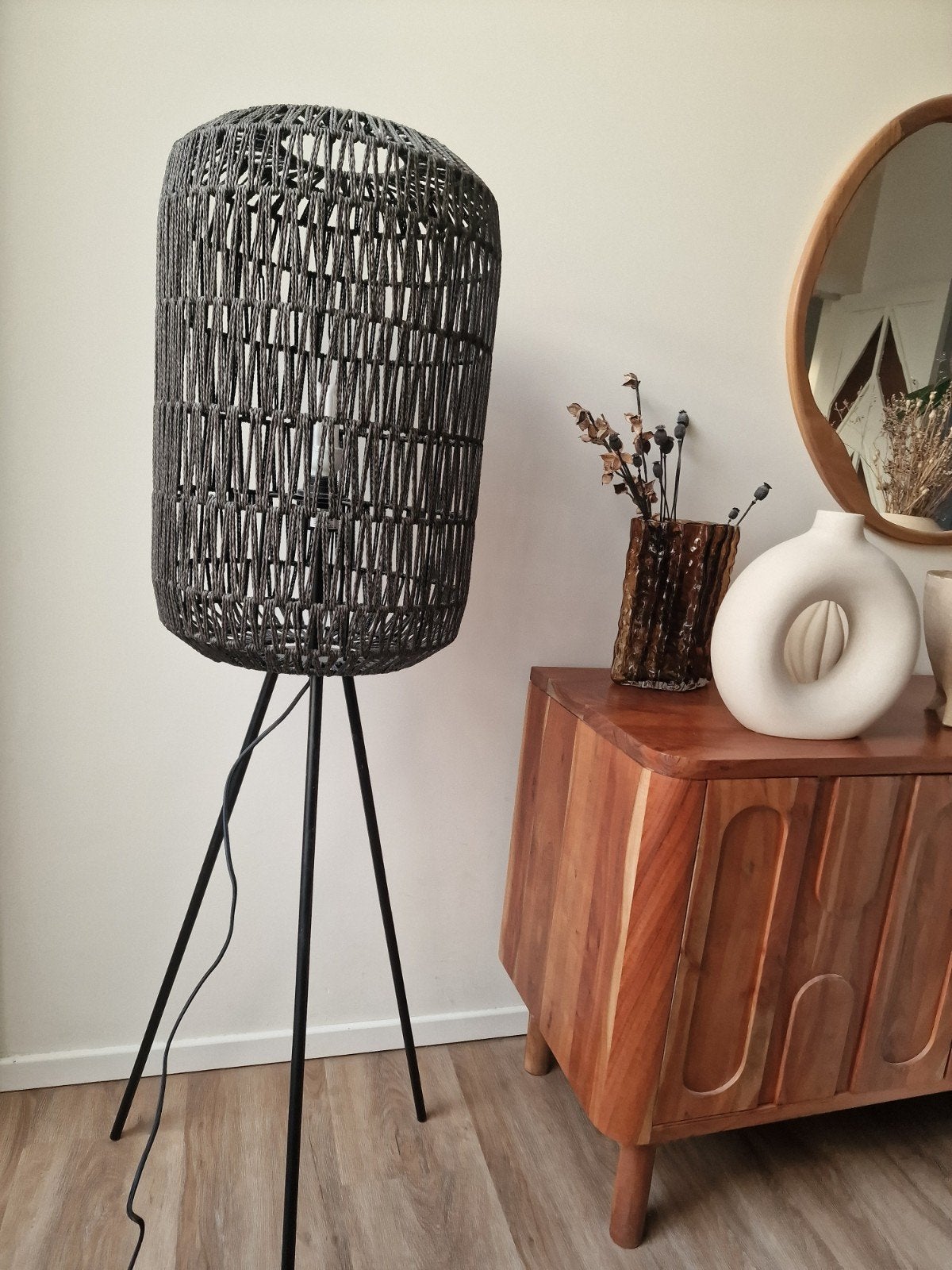 vloer lamp, Ophalen