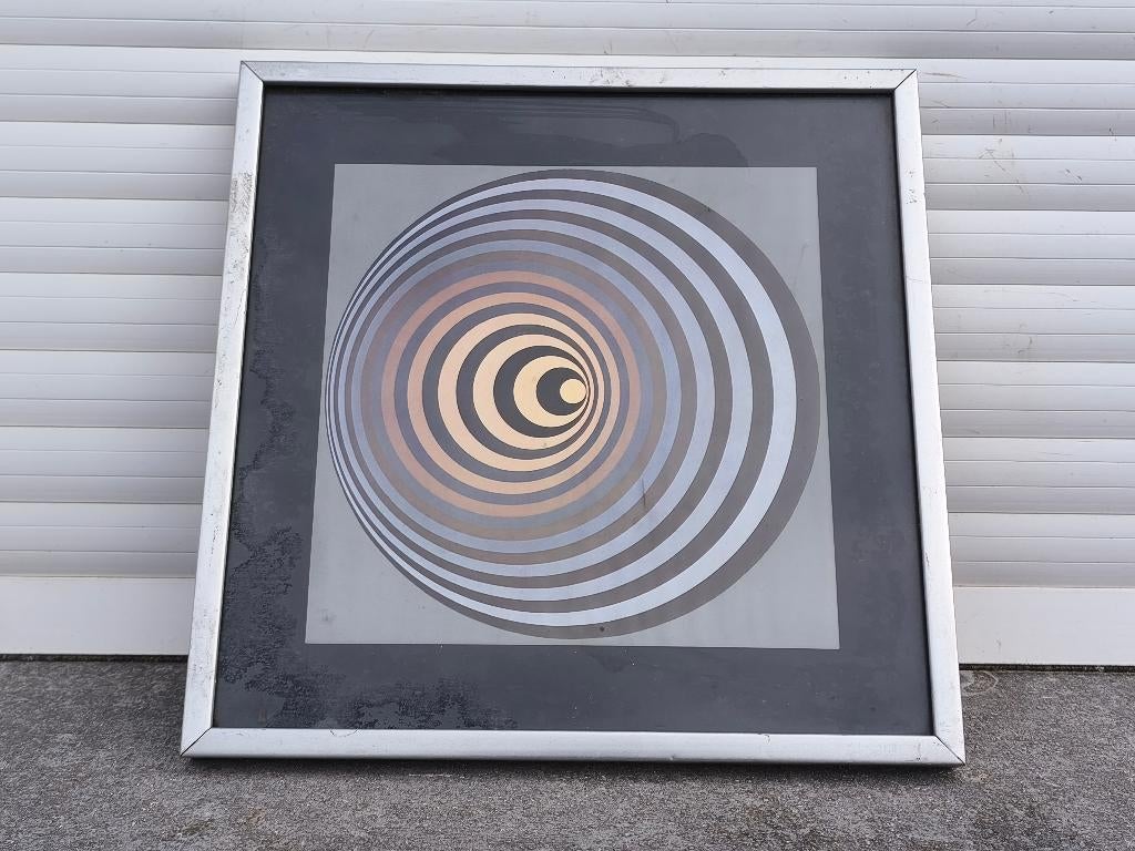 Sérigraphie Vasarely, Enlèvement ou Envoi
