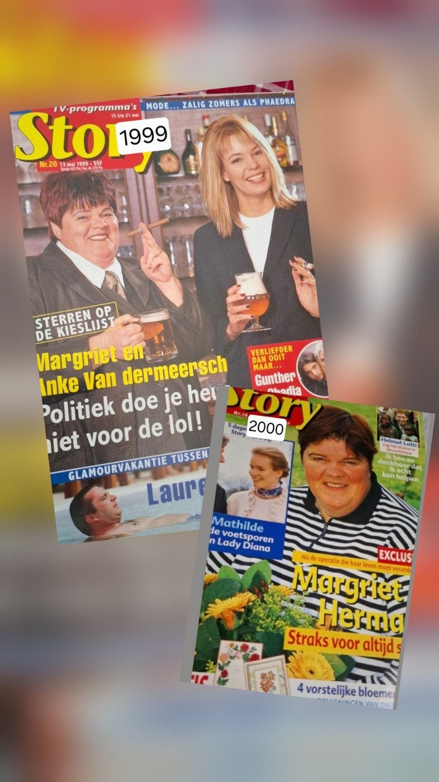 Margriet hermans 1999 anke vermeersch + 2000, Ophalen of Verzenden