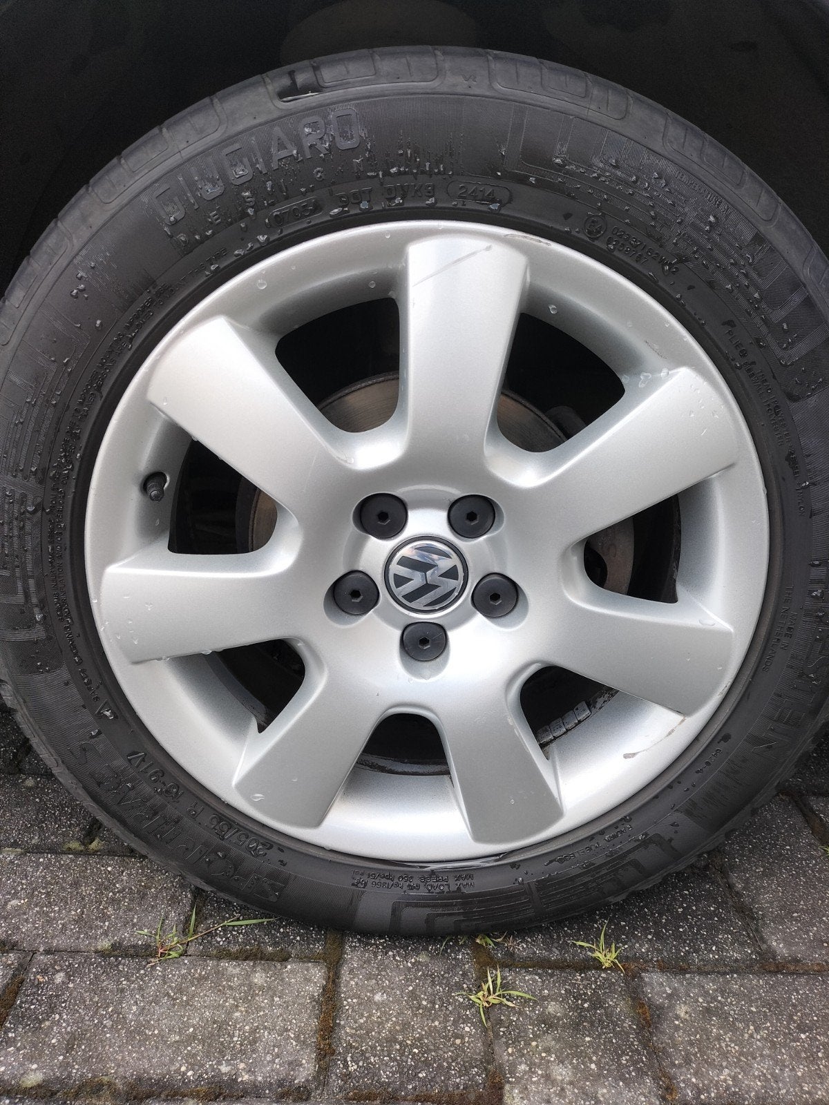 Golf 4/Bora 5X100 16" Rabbit/Borbet velgen, Ophalen