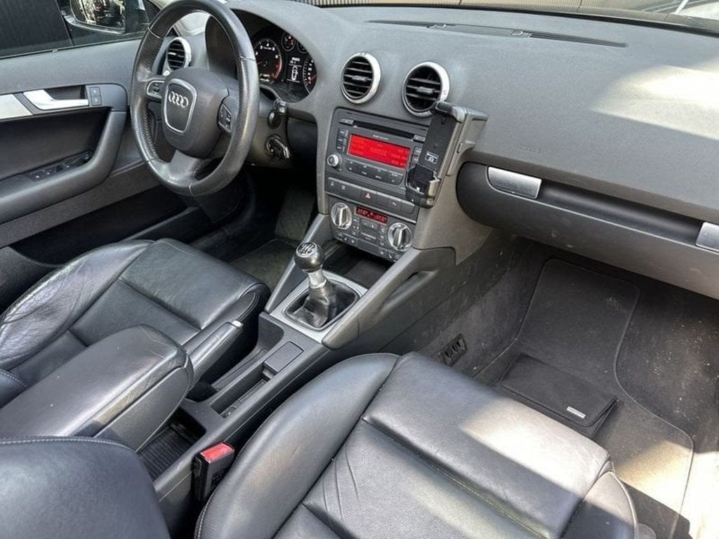Audi A3 1.4 TFSi S-LINE Sportback,LEDER/PENO DAK/Cruise/Gar, Auto's, Euro 5, Zwart, Zwart, Bedrijf