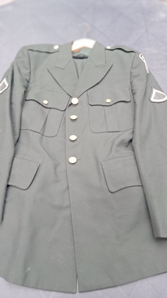 USA - VAREUSE ET PANTALON ARMY GREEN MEDCOM, Enlèvement ou Envoi, Armée de terre, Vêtements ou Chaussures