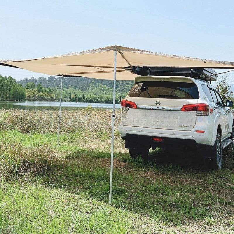 Luifel 2M diameter met poten foxwing 270 graden zeer luxe, Enlèvement ou Envoi, Neuf