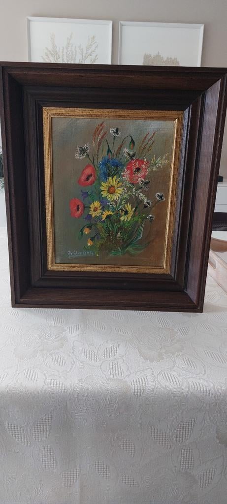 Stil leven schilderij., Enlèvement