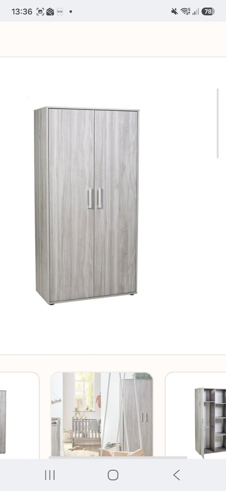 Chambre complète evolutive, Maison & Meubles, Armoires | Penderies & Garde-robes, Enlèvement