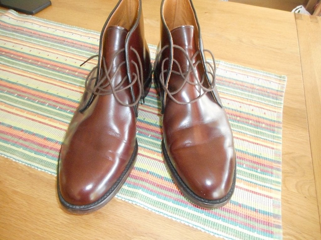 Schoenen , maat 44, Bruin, Ophalen of Verzenden, Zo goed als nieuw, Veterschoenen