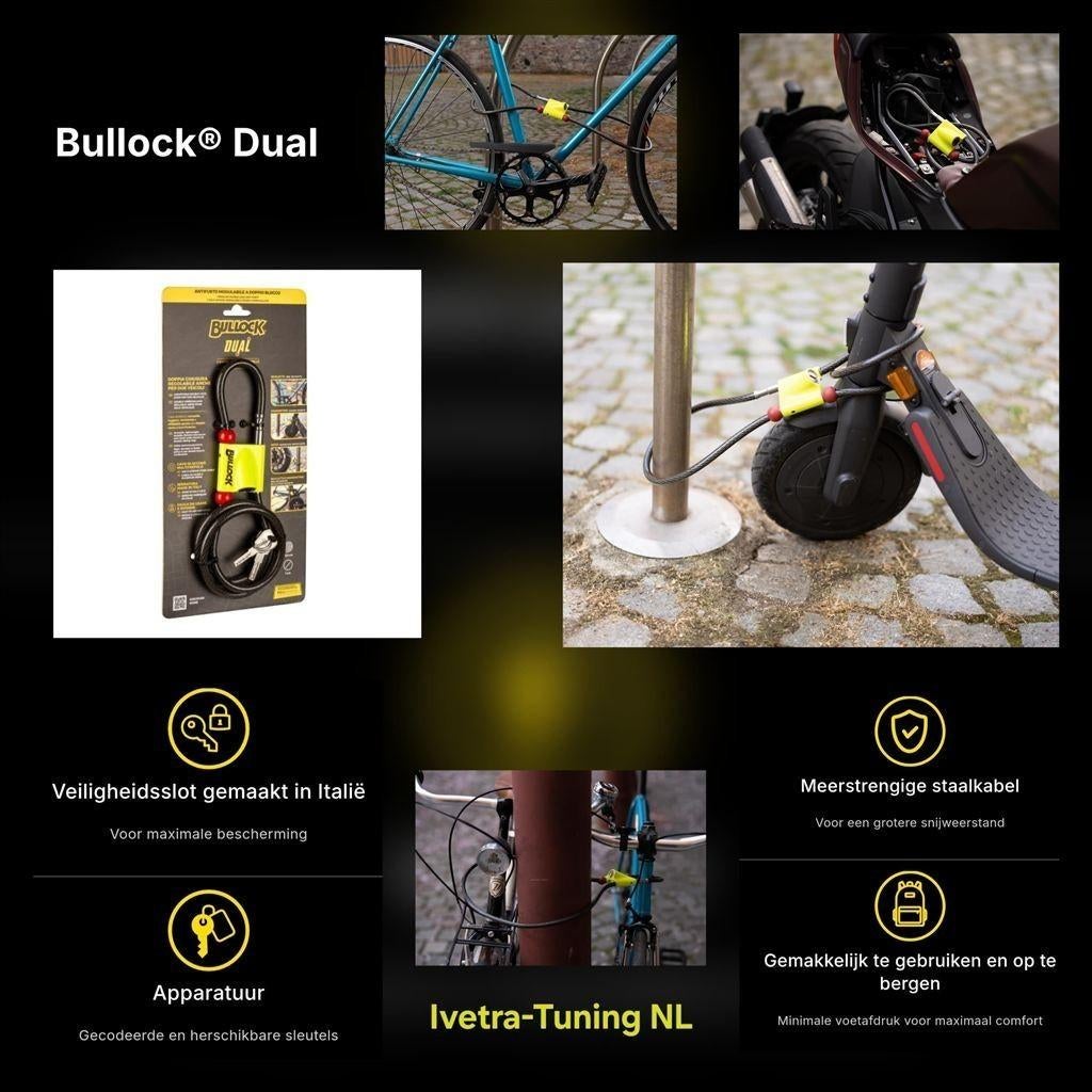 Fiestslot | Scooterslot | Stepslot | Slot Elektrische fiets, Fietsen en Brommers, Ophalen of Verzenden, Nieuw