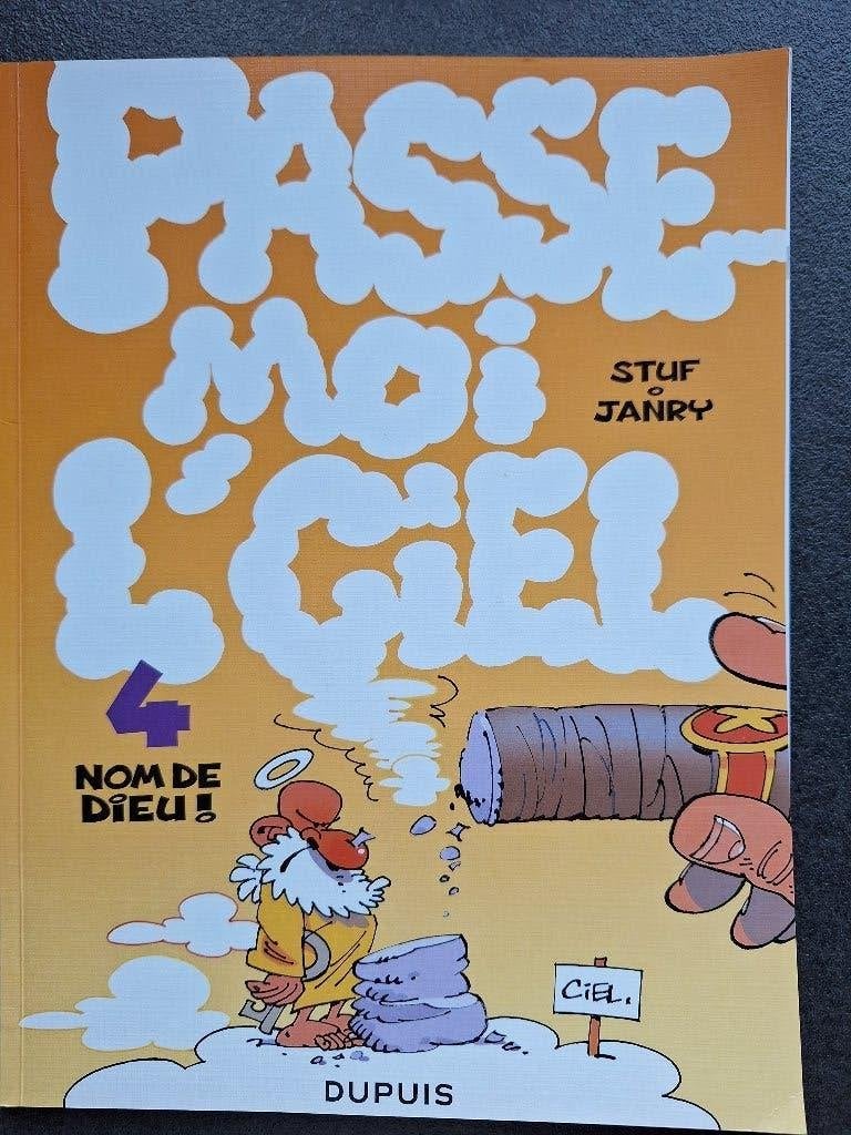 BD -Passe-moi l'ciel N°4 - Stuf & Janry, Stuf, Une BD, Comme neuf, Enlèvement