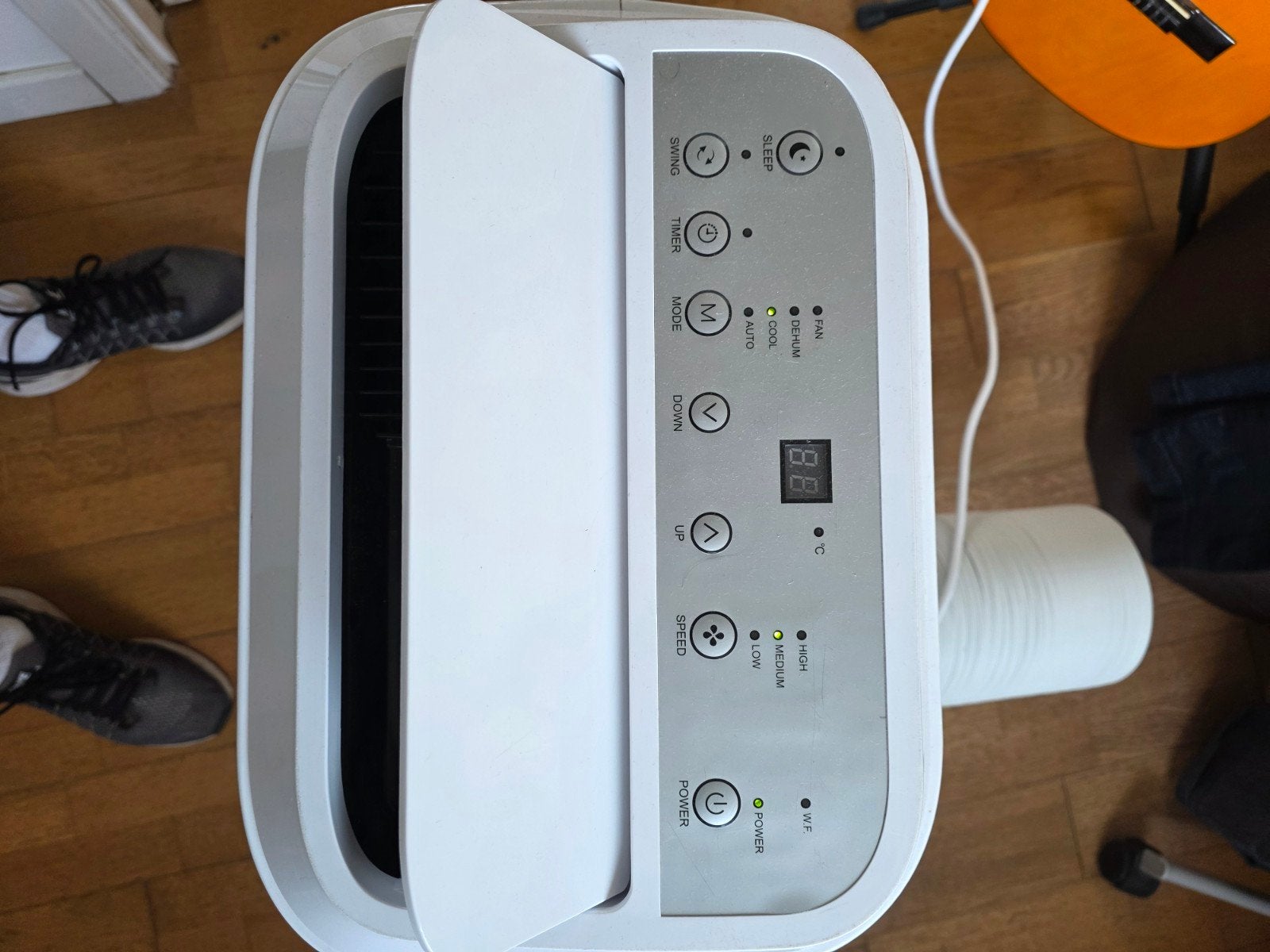 Mobiele airconditiong koelcapaciteit 3500W, Ophalen of Verzenden, Zo goed als nieuw, Mobiele airco