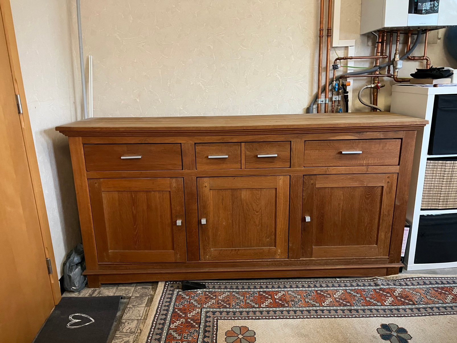 Buffet en chêne, Avec tiroir(s), 25 à 50 cm, 150 à 200 cm, Comme neuf