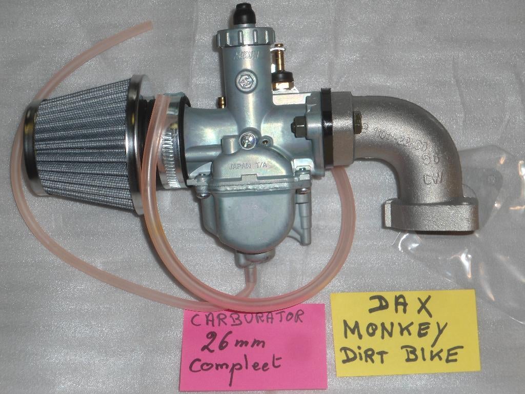 honda dax monkey : carburator met spruitstuk en filter 26mm, Ophalen, Nieuw