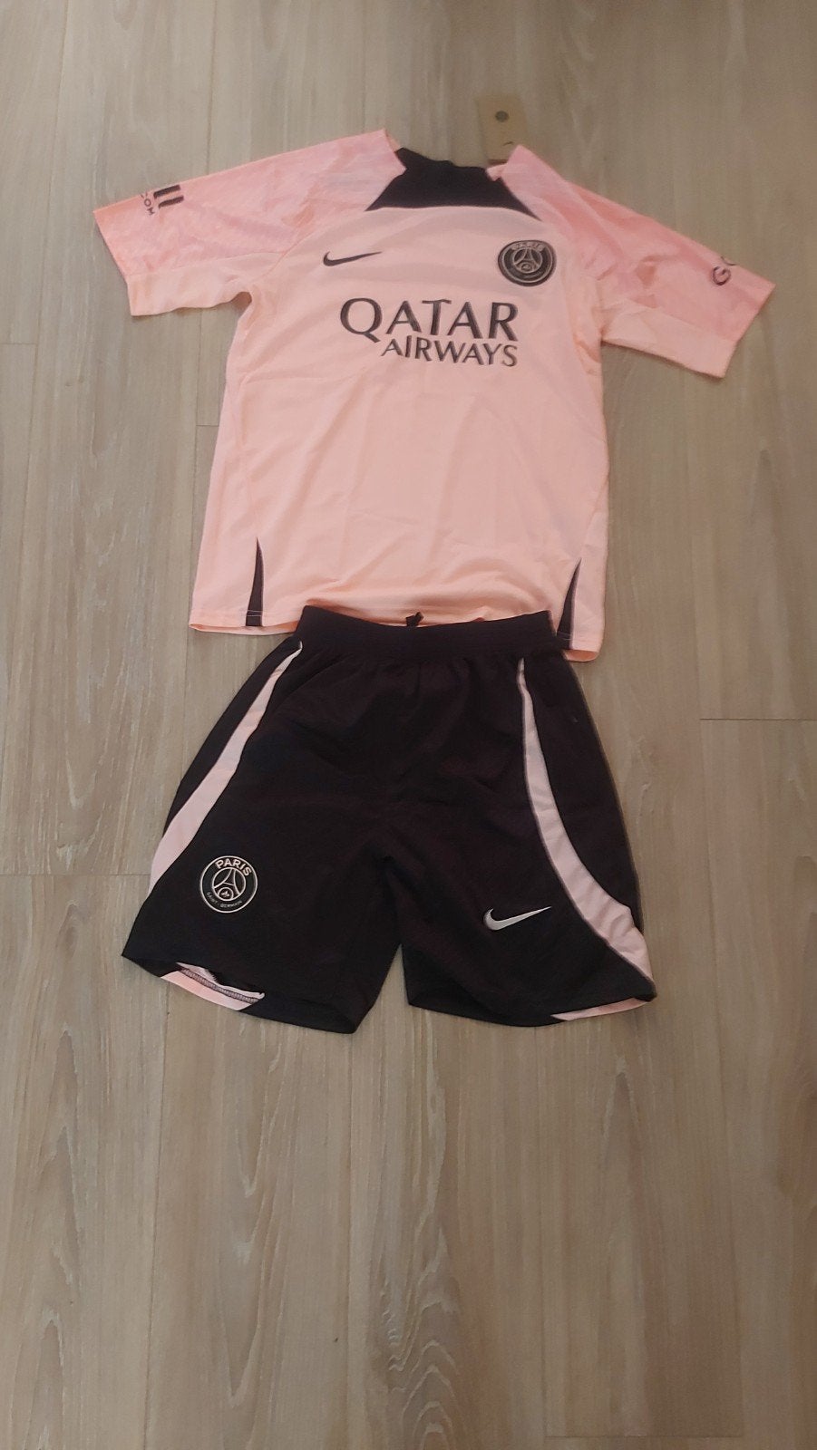 psg voetbal tenue setje, Maat S, Ophalen of Verzenden, Nieuw, Shirt