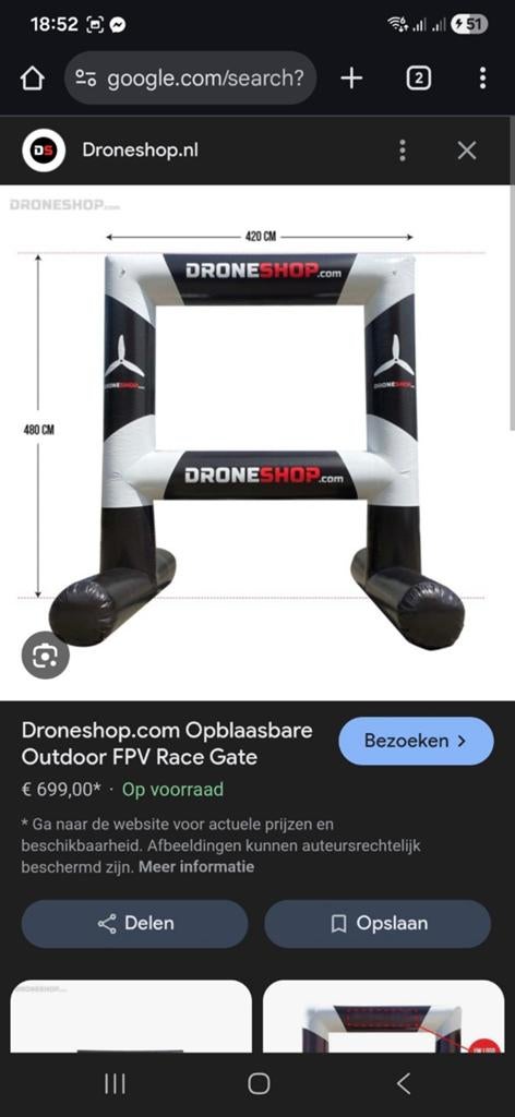 15 x Drone gate € 1500 euro !!!, Enlèvement, DJI