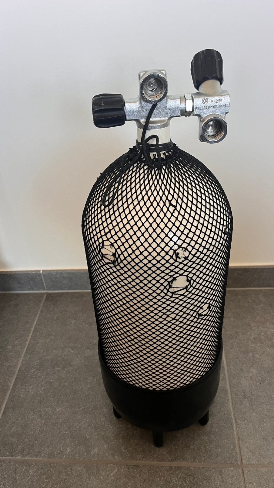 Duikfles 12 ltr 200 bar, Watersport en Boten, Ophalen, Gebruikt, Duikfles
