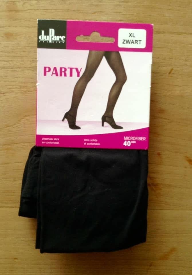 Collants opaques Du Parc Party 40D Noir Taille XL, Neuf, Du Parc, Taille 48/52 (XL), Enlèvement ou Envoi