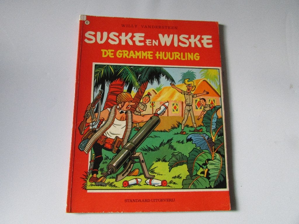 SUSKE EN WISKE ; DE GRAMME HUURLING, Boeken, Gelezen, Willy Vandersteen, Eén stripboek, Ophalen of Verzenden