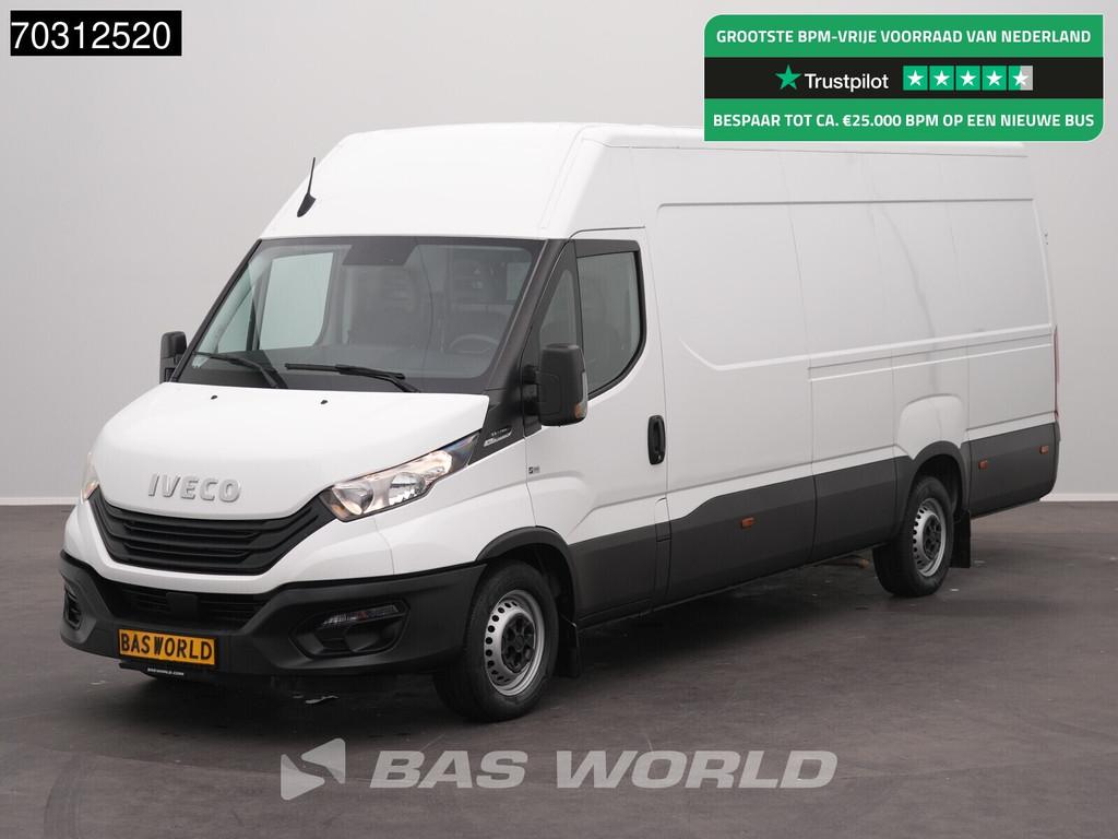 Iveco Daily 35S16 Automaat L3H2 3,5t Trekgewicht 160PK Airco, Autos, Camionnettes & Utilitaires, Achat, Euro 6, Entreprise, Tissu