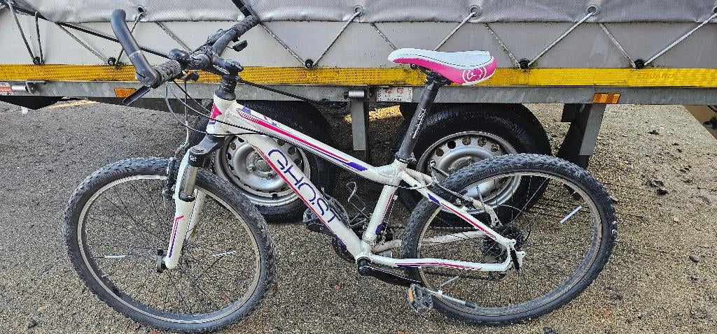 Mountainbike  Ghost meisjesmodel 24inch, Fietsen en Brommers, Hardtail, 49 tot 53 cm, Zo goed als nieuw, Dames