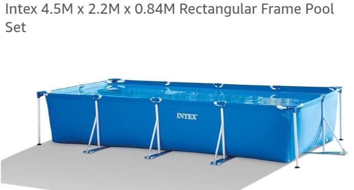 Piscine intex, 200 à 400 cm, Comme neuf, Enlèvement, 80 à 120 cm