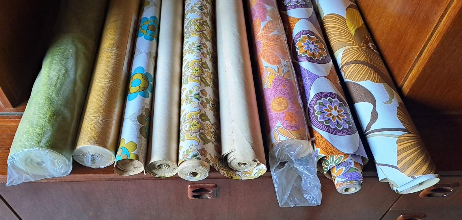 Papiers peints annees 60-70, Enlèvement, Comme neuf