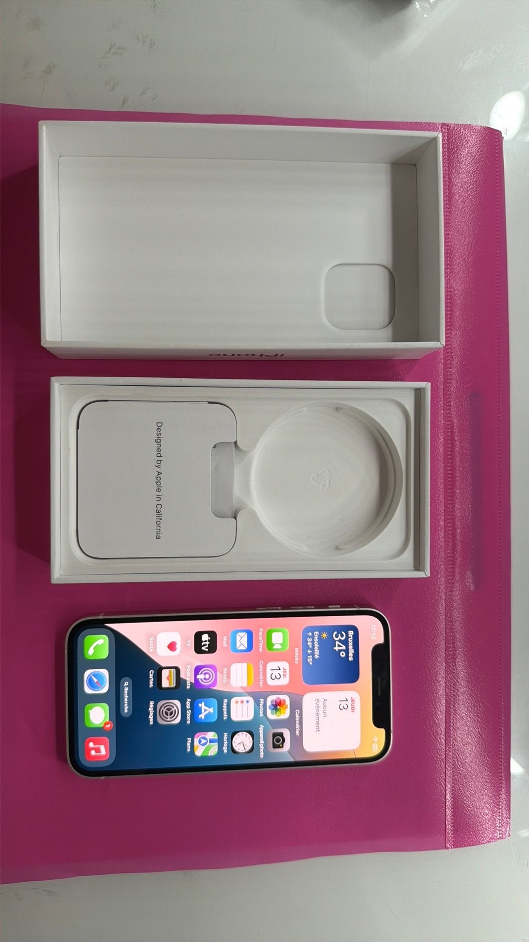 Iphone 12 mini blanc, Telecommunicatie, IPhone 12 Mini, Ophalen of Verzenden, Zonder simlock, Zonder abonnement