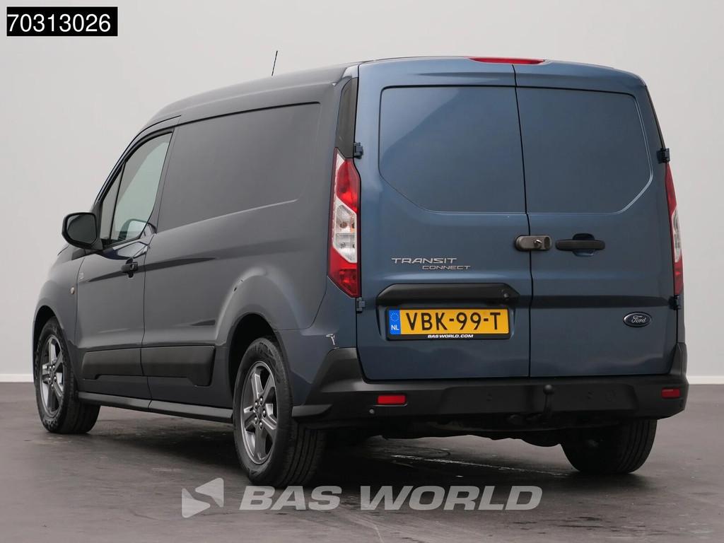 Ford Transit Connect 100PK Automaat L2H1 Trekhaak Navi Airco, Auto's, Automaat, Stof, Gebruikt, Euro 6