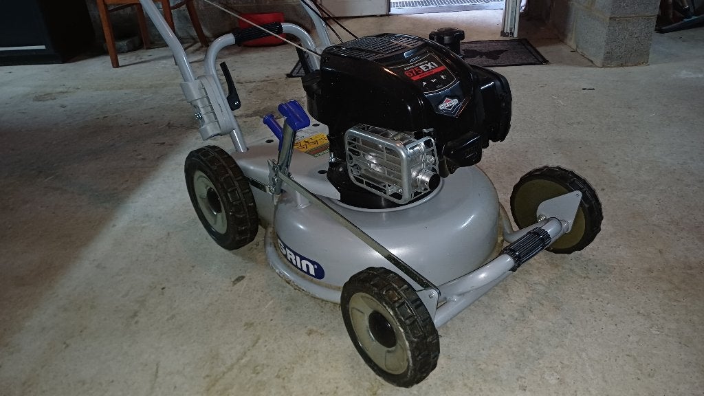 Tondeuse Grin – B&S – 46 cm – 2025 - Garantie 2 ans, Grin, Fonction de mulching, Tondeuse rotative, 40 à 49 cm