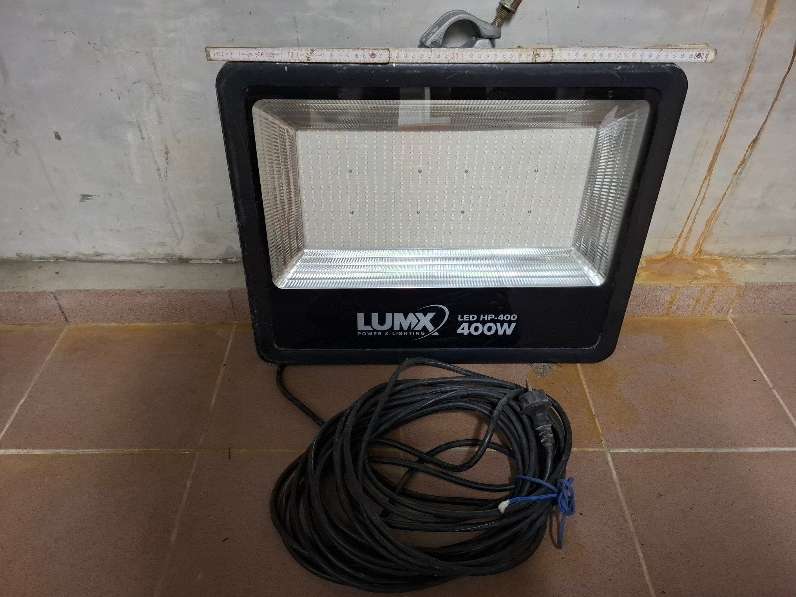 Projecteur LED Bouwverli.Lumx 400W 1tm ip65 6500k 37600 lume, Enlèvement
