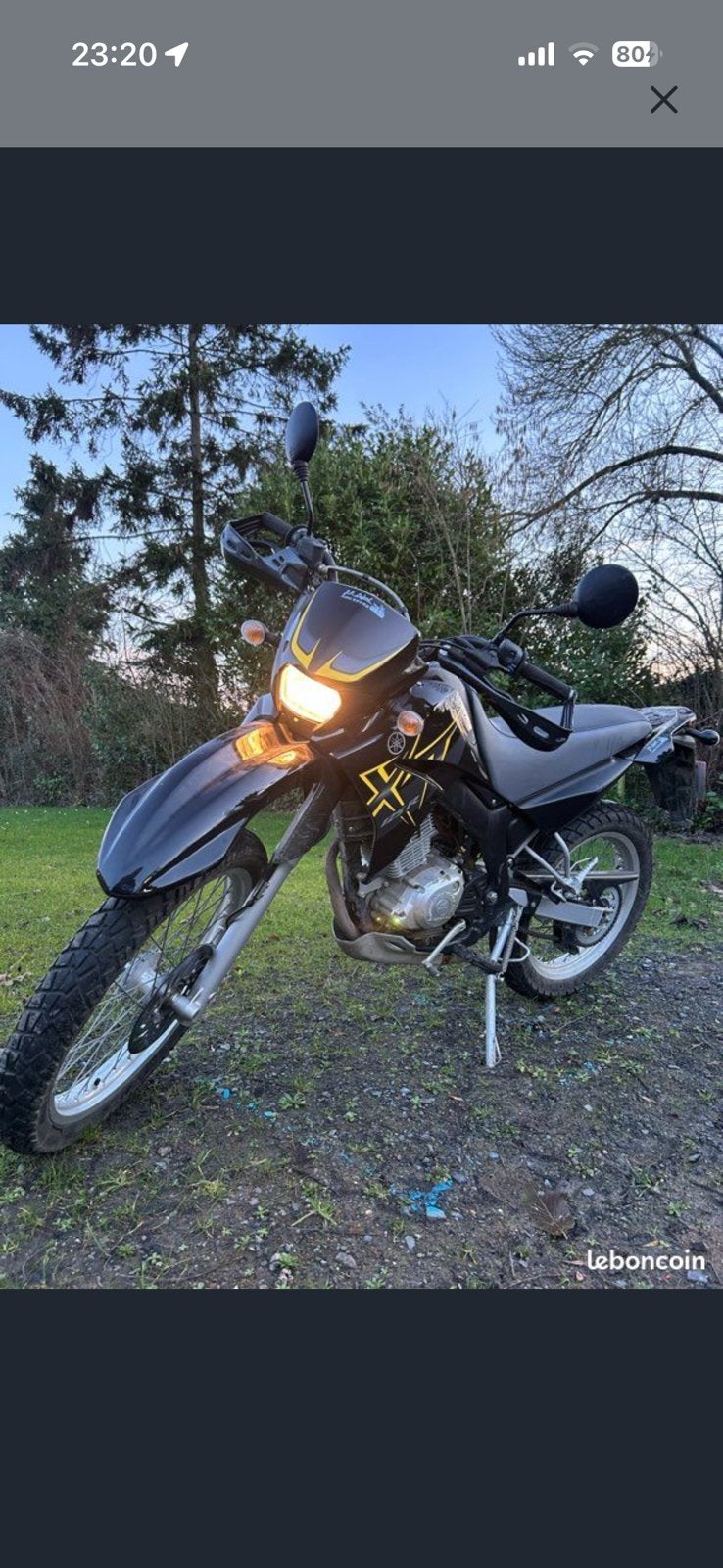 Yamaha 125 xt, Enlèvement, Comme neuf