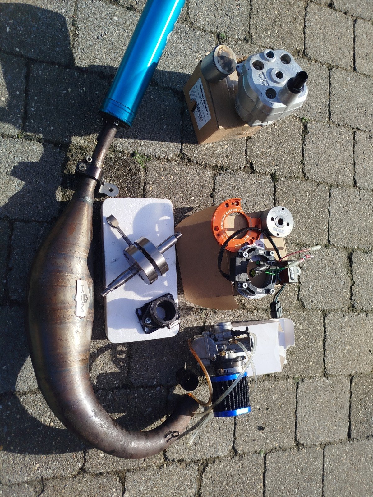 stage 6 77cc Big Racing setup, Ophalen, Zo goed als nieuw, Overige typen, Stage6