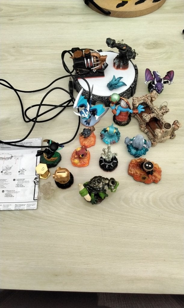 skylanders  spel, Ophalen