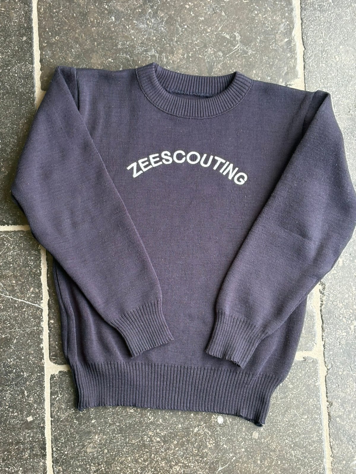 Zeescouts zeescouting uniform trui zeehonden zeewelpen 8jaar, Ophalen of Verzenden, Gebruikt, Jongen of Meisje