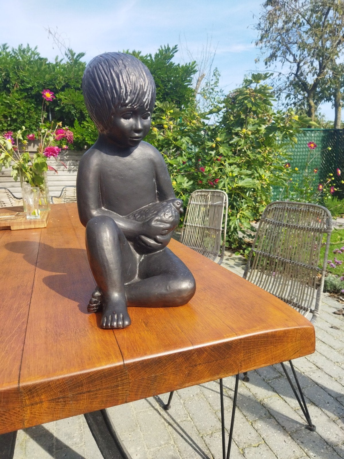 Beeld Emiel Laskaris, Antiek en Kunst, Ophalen, Beeld