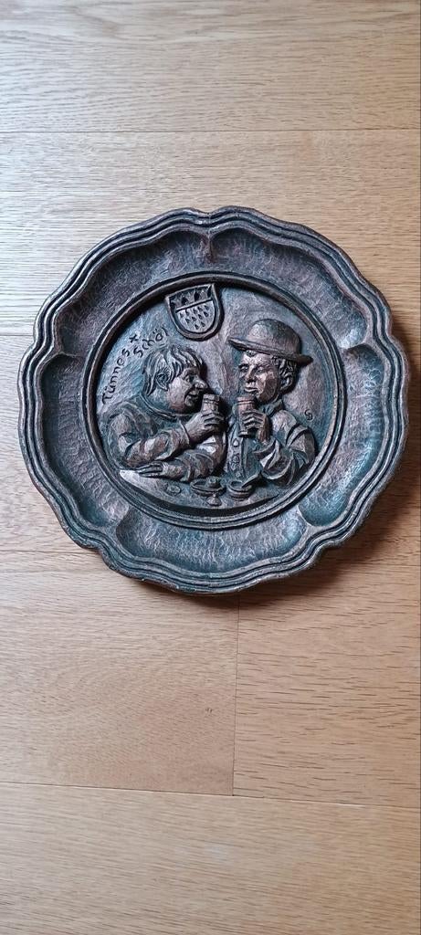 Bierbord, plaaster, Antiek en Kunst, Ophalen of Verzenden