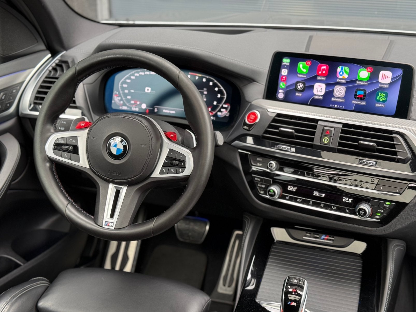 BMW X3M Competition - PANO - VIRTUAL - HUD - LICHTEVRACHT, Auto's, Automaat, 375 kW, 2993 cc, 262 g/km