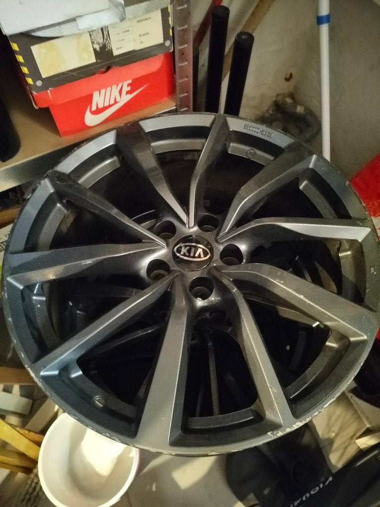 jante 19'' kia, Enlèvement