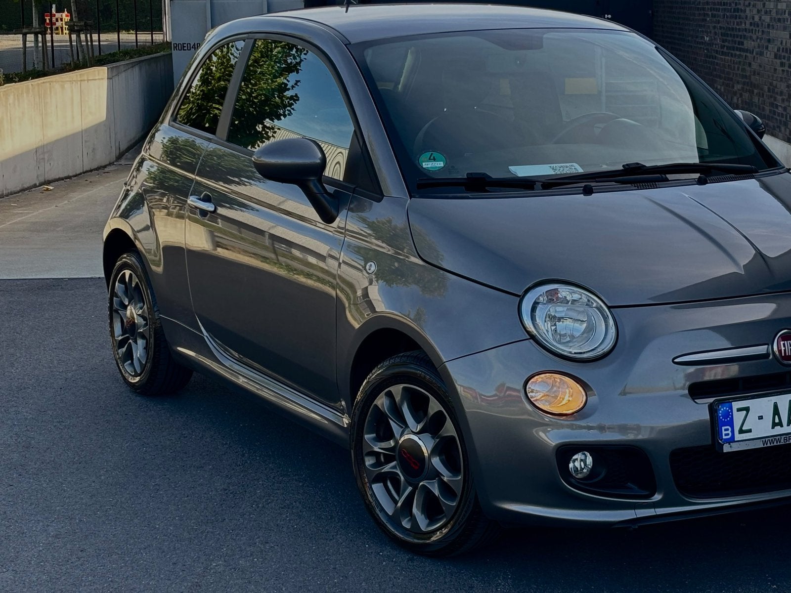 Fiat 500s 1.2, Autos, 1242 cm³, Argent ou Gris, Achat, Euro 6