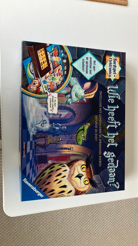 Wie heeft het gedaan bordspel + electronica, Ophalen, Zo goed als nieuw