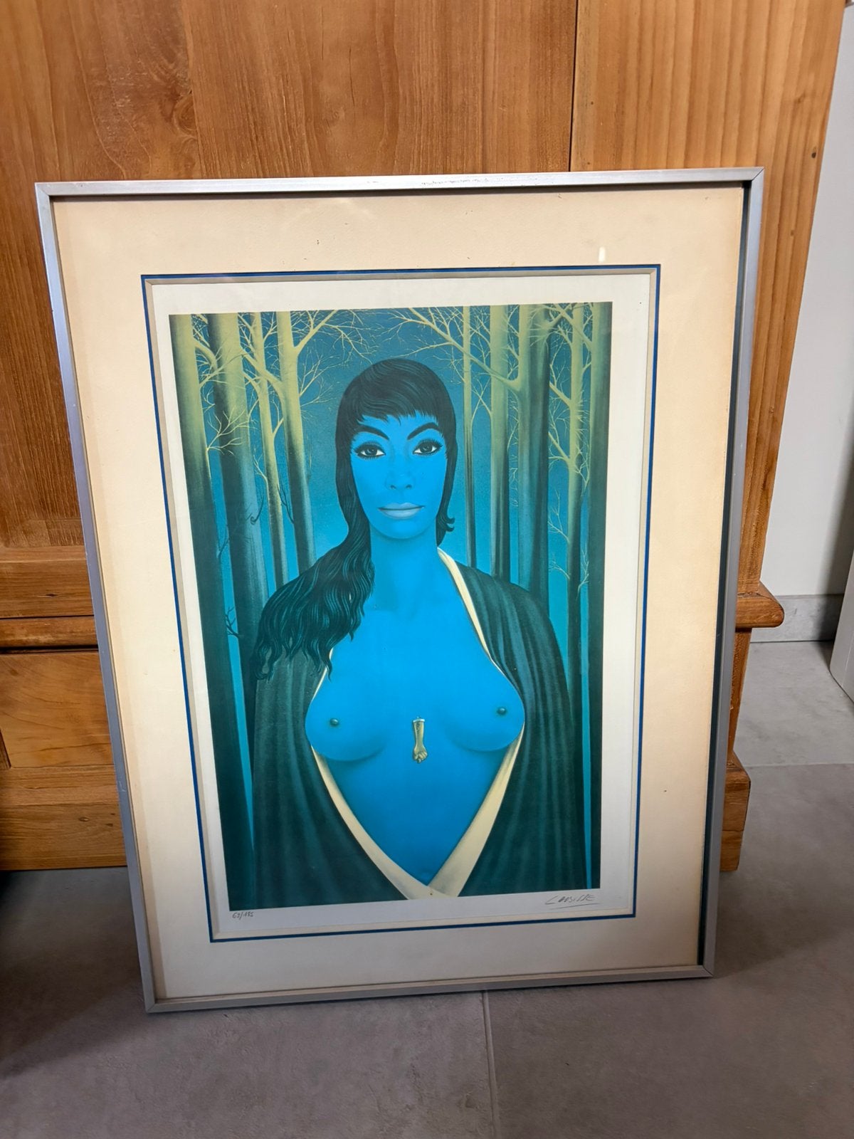 Lot de 2 tableaux felix labisse, Antiek en Kunst, Ophalen