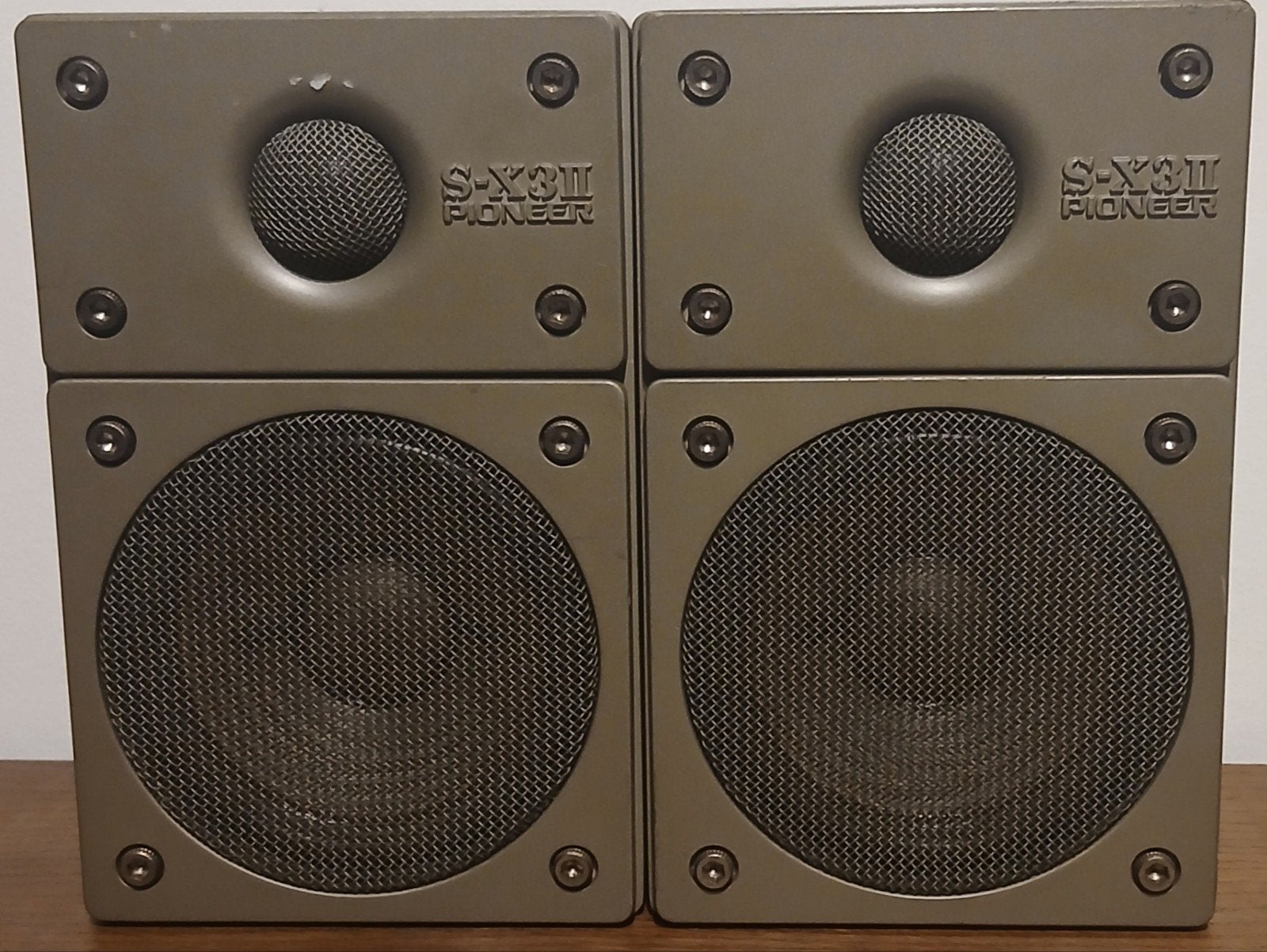 Vintage Pioneer S-X3II Luidsprekers (1979) – Matching Pair, TV, Hi-fi & Vidéo, Enceintes, Enlèvement, Pioneer
