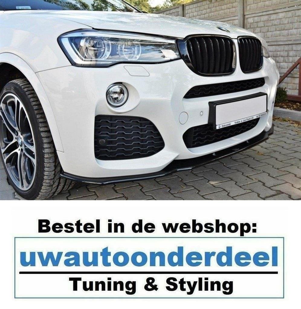 Spoiler Voorspoiler Lip Splitter Voor Bmw X4 M Pack, Envoi