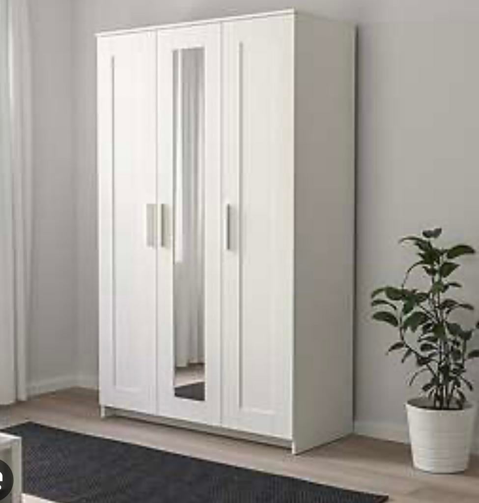 Brimnes witte kleerkast - ikea, Enlèvement, Comme neuf