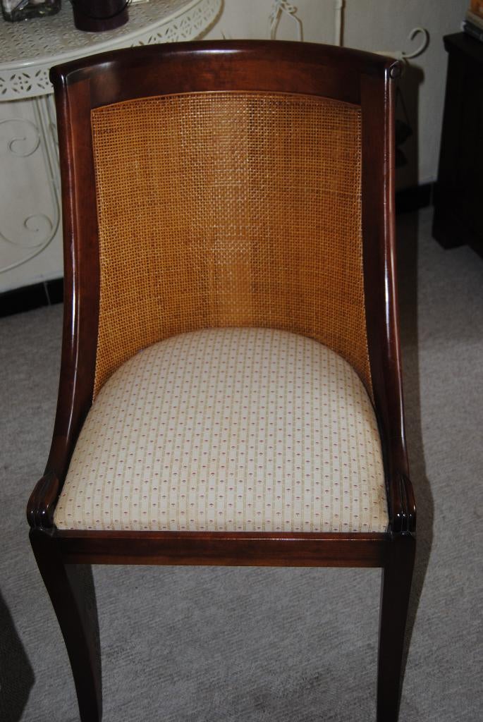 chaises, Enlèvement, Utilisé, Quatre, Brun