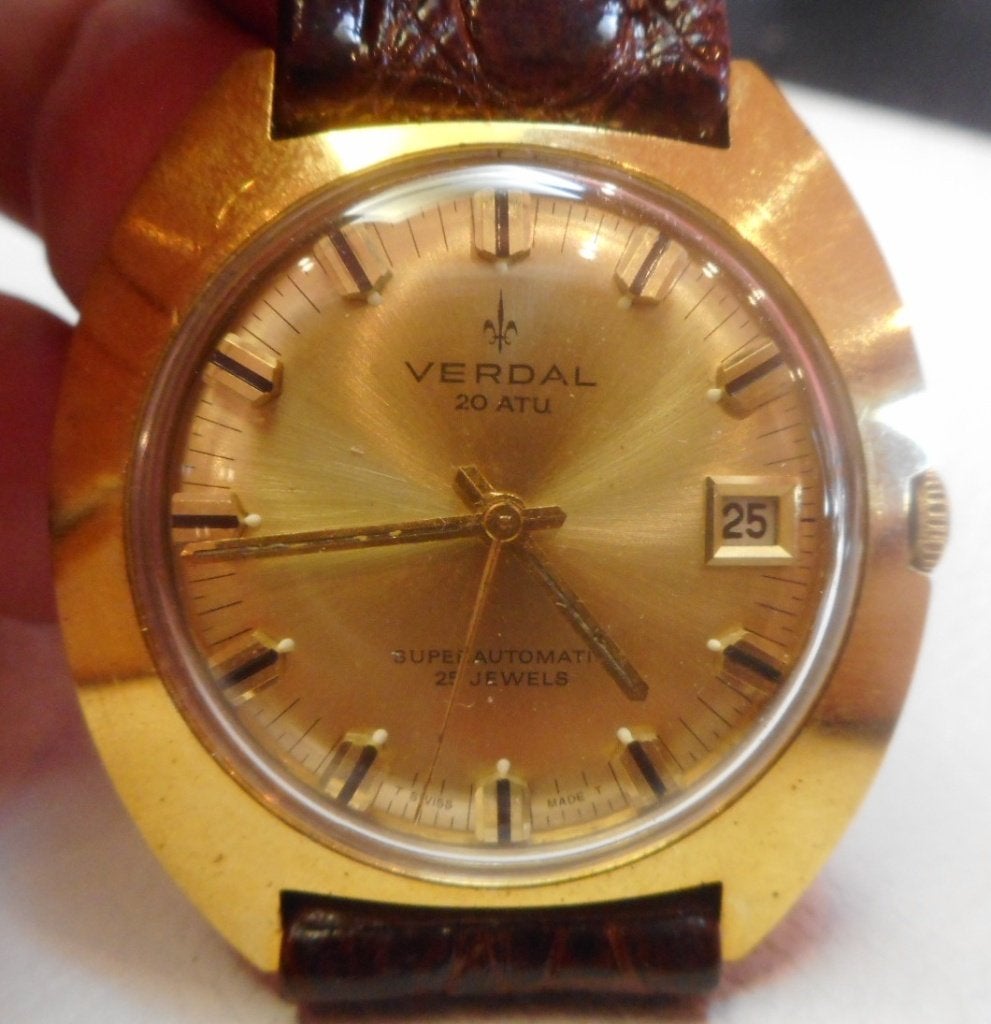 30) Verdal 20ATU automatique vintage, Bijoux, Sacs & Beauté, Envoi, Utilisé