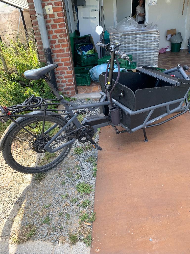 velo cargo riese & muller load 75 vario hs speedpedelec 45km, Enlèvement, Comme neuf, 50 km par batterie ou plus, Riese & Müller