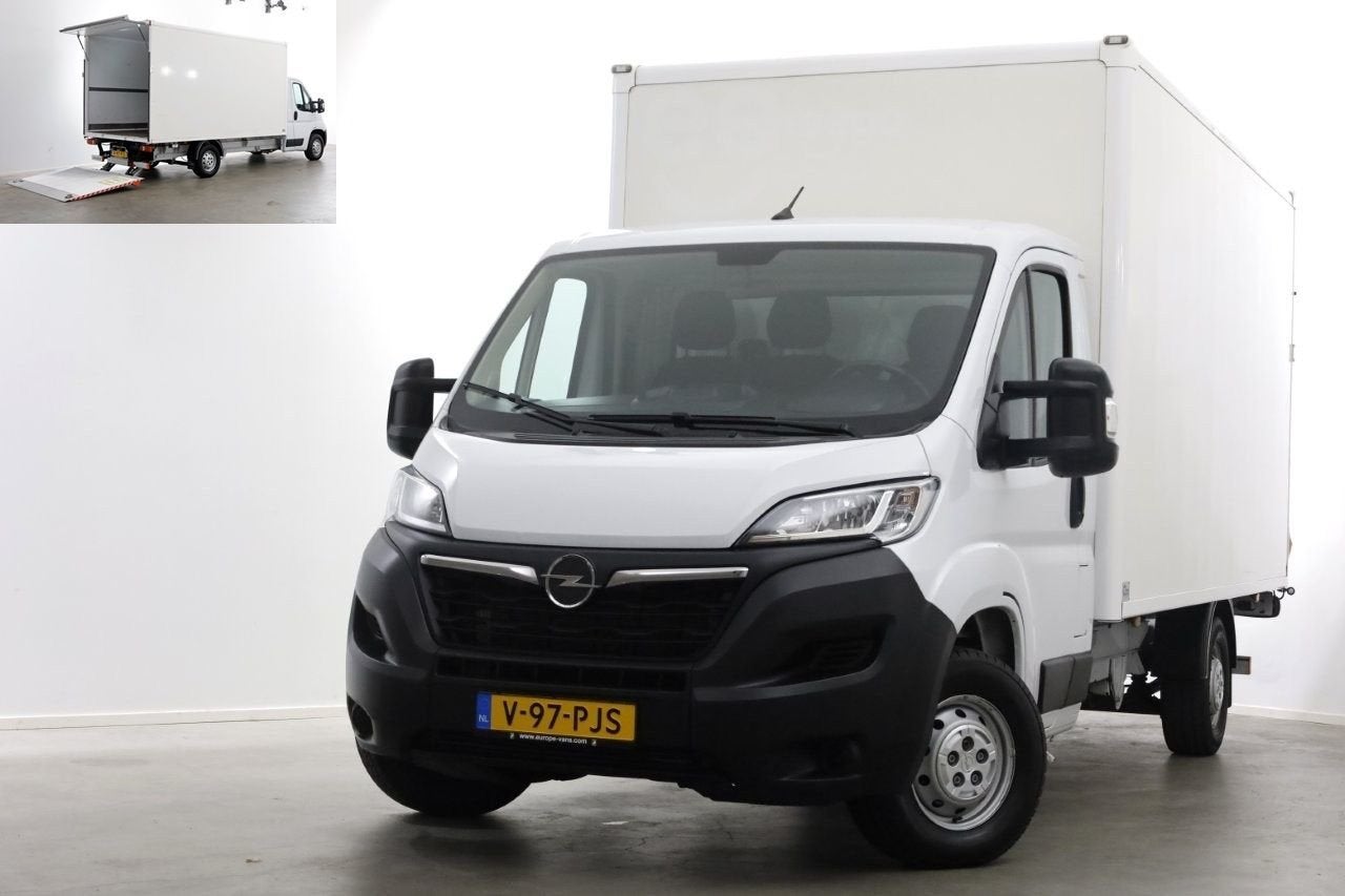 Opel Movano 2.2D 140pk Bakwagen met laadklep 1.060kg laadver, Auto's, Wit, Bedrijf, Electronic Stability Program (ESP), Onderhoudsboekje