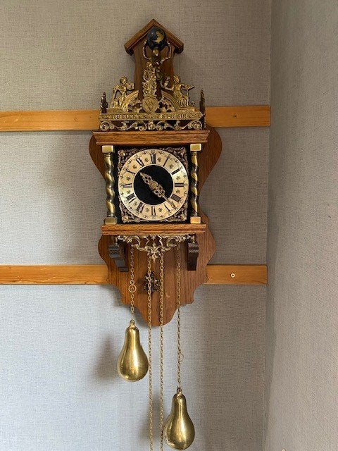 Zaanse klok 70 cm, Antiek en Kunst, Ophalen