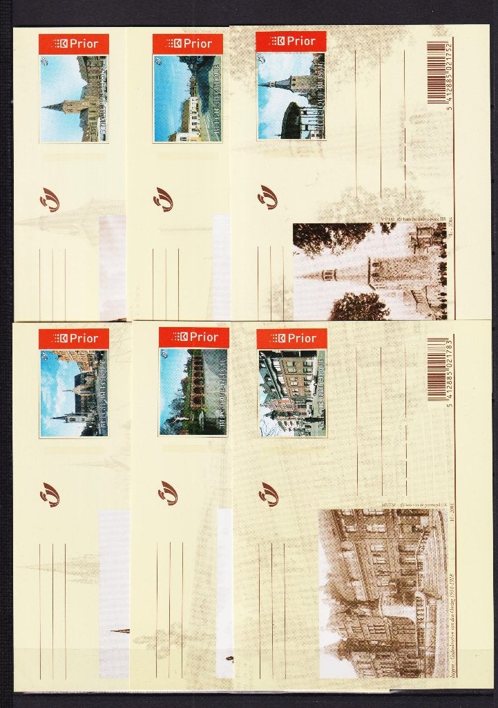 België 2004 Geïllustreerde briefkaarten BK118-BK127 **, Verzenden, Postfris, Postfris