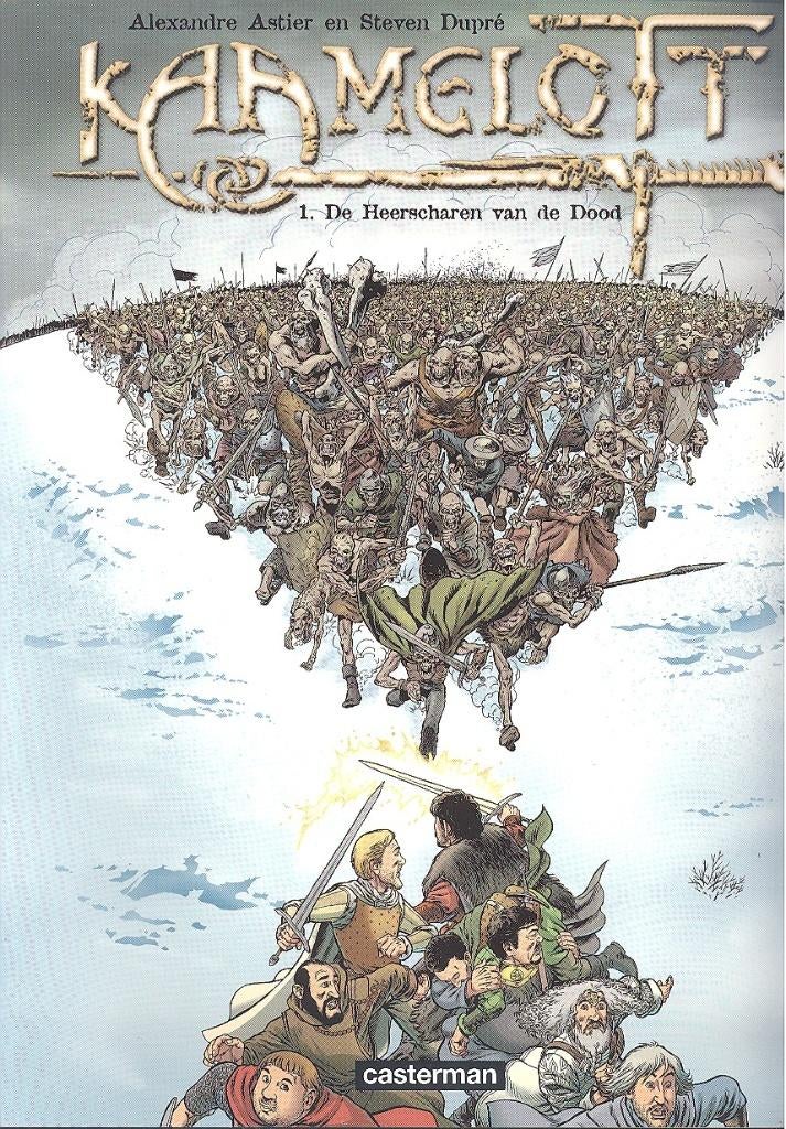 Eerste 7 albums Kaamelott in nieuwstaat., Boeken, Stripverhalen, Zo goed als nieuw, Complete serie of reeks, Ophalen of Verzenden
