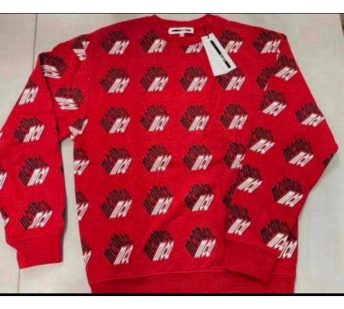 Alexander McQueen MCQ trui sweater M nieuw + labels Heren, Ophalen of Verzenden, Nieuw, Maat 48/50 (M), Rood